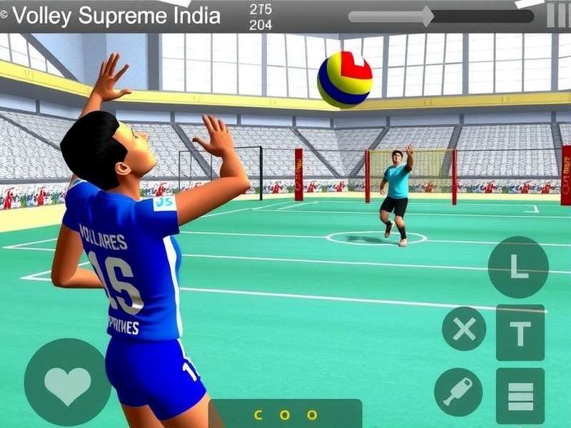 Volley Supreme India Main Gameplay Volley Supreme India Game Screenshot